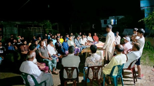  জামালপুরের রাঙ্গামাটিয়া গ্ৰামে বিএনপির আলোচনা সভা ও দোয়া মাহফিল 