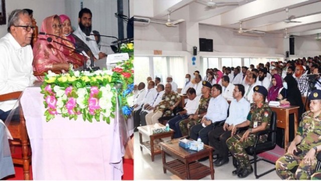 শুধু ব্যবসা করলে চলবে না, সেবা দিতে হবে: চিকিৎসকদের রাষ্ট্রপতি