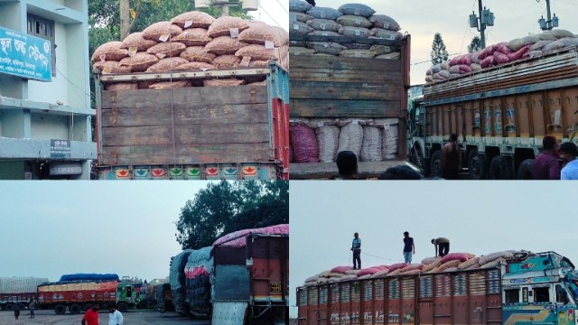 ২০% শুল্কে হিলি স্থলবন্দরে পেঁয়াজ আমদানি শুরু