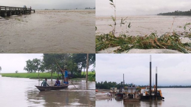 কুড়িগ্রামে তিস্তা নদীর পানি কমলেও দেখা দিয়েছে ভাঙন