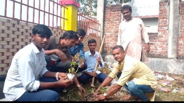 কাহালু উচলবাড়িয়া দ্বি -মূখী উচ্চ বিদ্যালয়ে কৃষি প্রজেক্টের শুভ উদ্বোধন