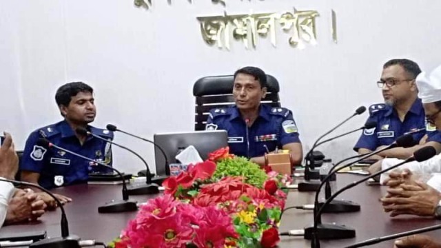 জামালপুর নবাগত পুলিশ সুপারের সাথে সাংবাদিকদের পরিচিতি ও মতবিনিময় সভা অনুষ্ঠিত 