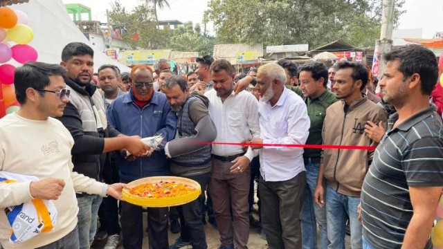 নবাবগঞ্জে দীর্ঘ ১৭ বছর পর উপজেলা বিএনপির কার্যালয় উদ্বোধন 