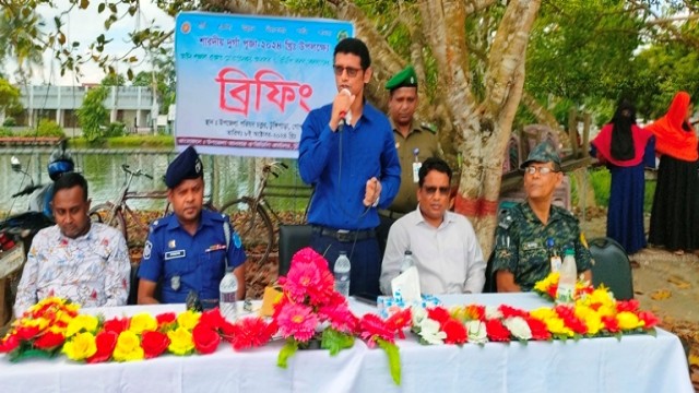 গোপালগঞ্জ টুঙ্গিপাড়ায় ৯৫ টি পূজা মন্ডপের নিরাপত্তায়  ৫৮০ জন আনসার সদস্য। 