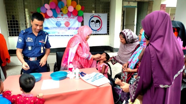 আত্রাইয়ে ভিটামিন ‘এ’ প্লাস ক্যাম্পেইন উদ্বোধন