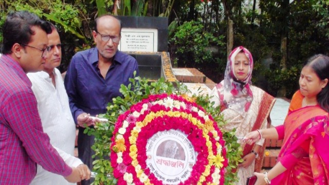 নড়াইলে বিশ্ববরেণ্য চিত্রশিল্পী এস এম সুলতানের মুত্যুবার্ষিকী পালিত