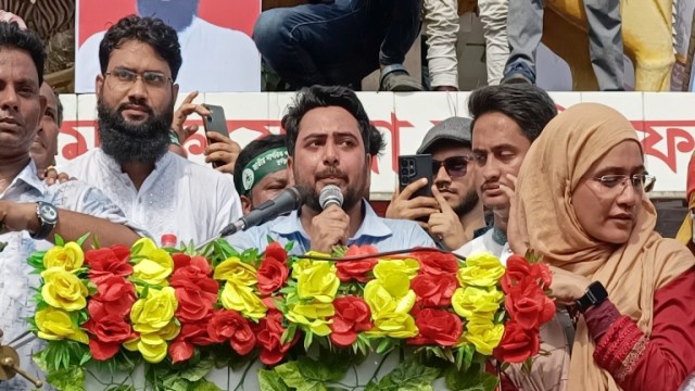 জুলাই আন্দোলনের মাধ্যমে ফ্যাসিস্ট শাসনের পতন ঘটলেও সেই ফ্যাসিস্ট কাঠামো এখনো টিকে আছে-কুড়িগ্রামে নাহিদ ইসলাম 