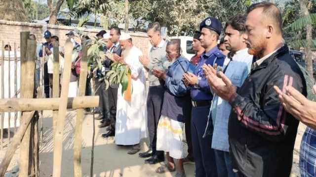 পীরগঞ্জে আন্তর্জাতিক অপরাধ ট্রাইবুন্যাল প্রতিনিধি দল,শহীদ আবু সাঈদের বাবা-মা হত্যাকারীদের ফাঁসির দাবী জানালো