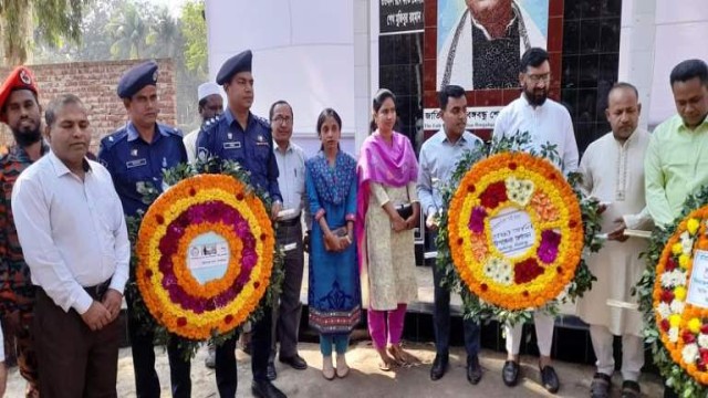 নানা কর্মসূচির মধ্য দিয়ে হিলিতে ঐতিহাসিক ৭ ই মার্চ পালিত।