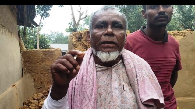 সাদুল্লাপুরে প্রতিপক্ষের হামলায় বসতবাড়ী ভাংচুর!! দম্পতিকে মারপিট