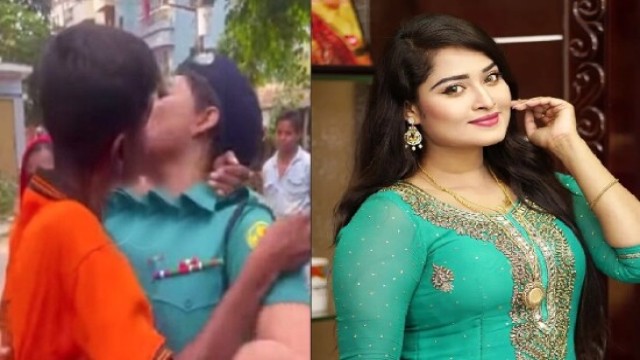 হঠাৎ নায়িকাকে জড়িয়ে ধরে ভক্তের চুমু, ভিডিও ভাইরাল