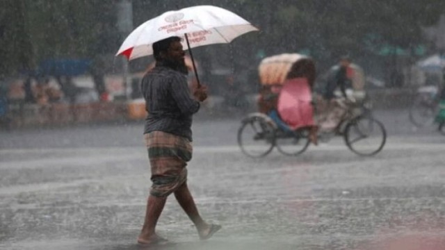 শুক্রবার ঢাকাসহ যেসব জায়গায় বজ্রসহ বৃষ্টি হতে পারে