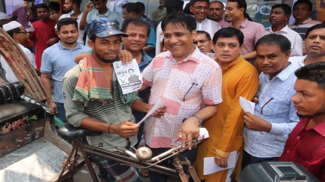 যারা গুম খুন করে তাদের ভোট বরিশালে নেই-প্রকৌশলী ইকবাল হোসেন তাপস।