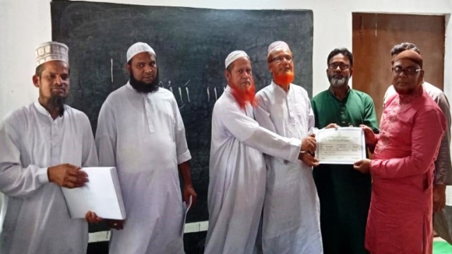 বগুড়ায় তালিমুল কুরআন ফাউন্ডেশনের মোয়াল্লিম প্রশিক্ষণ ও সনদ বিতরণ