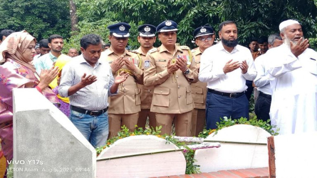 জামালপুর সদরে জুলাই আন্দোলনে শহীদদের স্মরণে শ্রদ্ধা নিবেদন