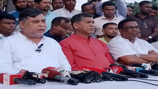 জামালপুর জেলা বিএনপির দ্বি-বার্ষিক সম্মেলন উপলক্ষে সংবাদ সম্মেলন