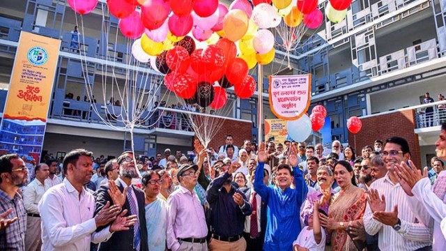 গাইবান্ধায় জিইউকে রেসিডেন্সিয়াল মডেল স্কুল এন্ড কলেজ এর উদ্বোধন 