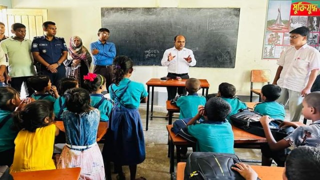 প্রাথমিক শিক্ষা পদকে জেলায় শ্রেষ্ঠ হলেন আব্দুল্লাহ আল মামুন ইউএনও।