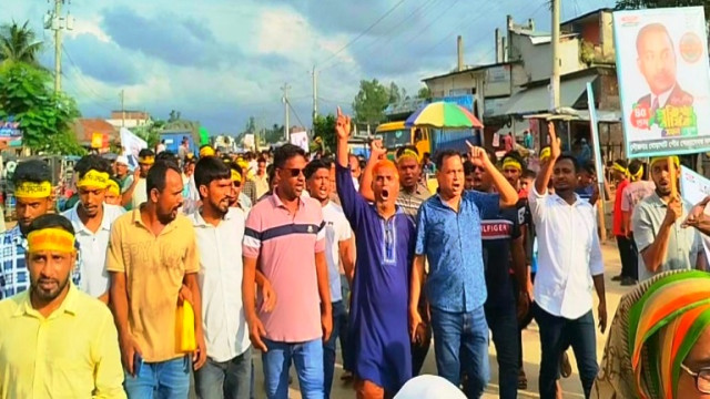 ঘোড়াঘাটে জাতীয়তাবাদী স্বেচ্ছাসেবক দলের ৪৫ তম প্রতিষ্ঠা বার্ষিকী পালন