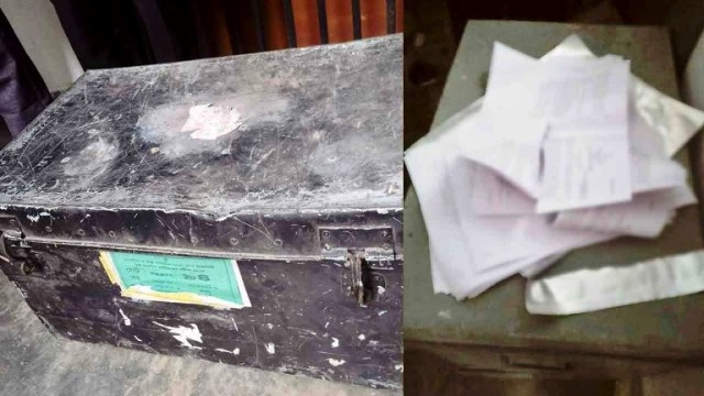 নওগাঁয় থানা থেকে ট্রাংক ভেঙে এইচএসসি’র প্রশ্নপত্র চুরি