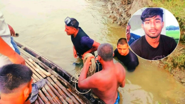ঘোড়াঘাটে করতোয়া নদীতে গোসল করতে নেমে এক যুবক নিখোঁজ