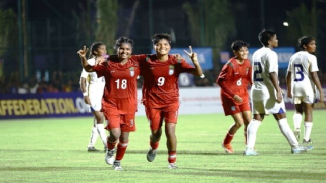 পূজার জোড়া গোলে ফের লঙ্কানদের কাঁদালো বাংলাদেশ