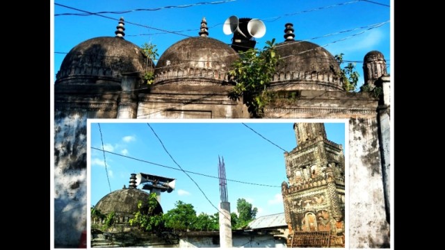 ৪শ’ বছরের পুরনো সভ্যতার ঐতিহাসিক নিদর্শন আত্রাইয়ের তিন গুম্বুজ মসজিদ-মঠ