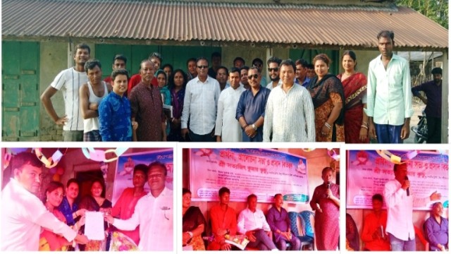 হিন্দু কল্যাণ ট্রাস্টের ট্রাস্টি সত্যজিৎ কুন্ডু’র দিনাজপুরের রবিদাসপাড়া পরিদর্শন ও আলোচনা সভা অনুষ্ঠিত