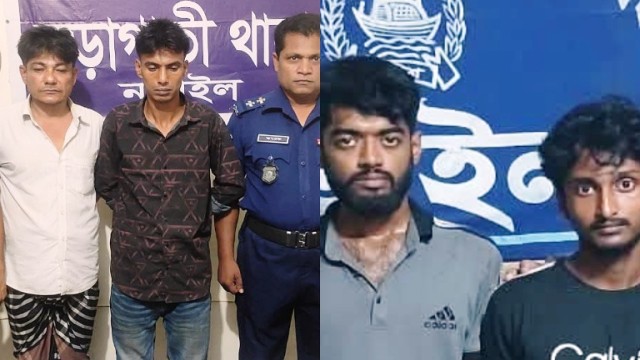 নড়াইলে ইয়াবা ট্যাবলেটসহ গ্রেফতার ৪