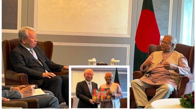 টোকিওতে প্রধান উপদেষ্টার সাথে সাক্ষাৎ করলেন জাইকার প্রেসিডেন্ট