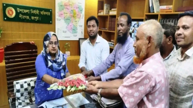 পীরগঞ্জ রামনাথপুর ইউনিয়নে প্যানেল চেয়ারম্যান হলেন শাহজালাল